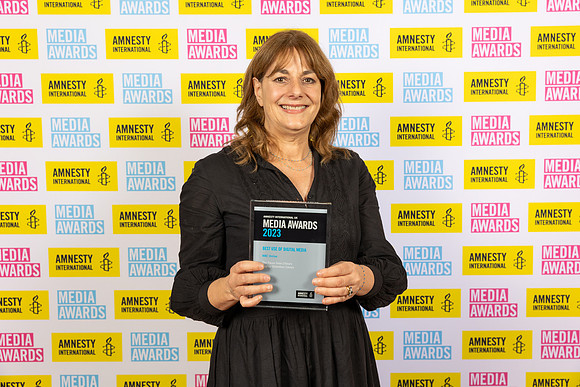 6. Best Use of Digital Media. Winners- Kathryn Westcott (pictured), Kathy Long