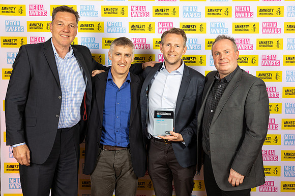 1. Broadcast News. Winners- Dan Rivers, Jonathan Wald, Eugene Campbell, Mark Nelson-1