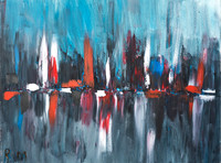 Radhia Murad. Reflection. W.61. H.46.D4cm