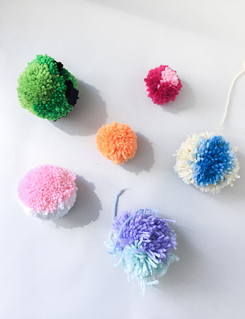 Priory Group. A.M.L, L.C.M., S.F, A.C., E.C. POMPOMS._