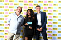 Amnesty Awards 25 - Broadcast News Award - Lutfi Abu-Aun, Aysha Tull (Centre), Olivia Chan, Michael Herrod 1.jpg